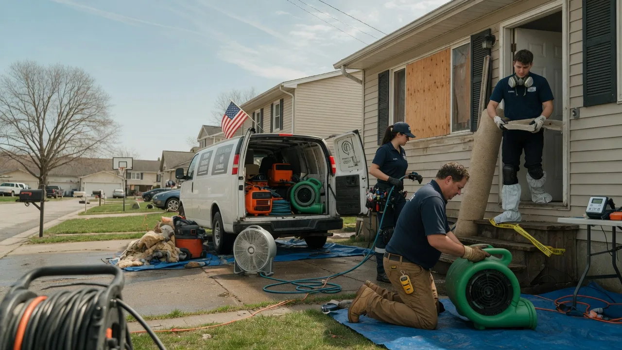 Water Damage Restoration in Brandon, TX near me